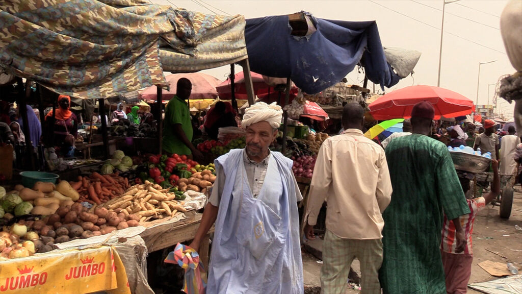 Marché de produits alimentaires Mauritanie