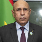 Jutta Urpilainen, European Commissioner for International Partnerships, receives Mohamed Ould El-Ghazaouani, President of Mauritania.